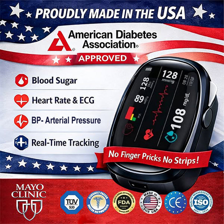 ⏳ Final 1 Hours – Limited Stock Left🏆TIWORLD™ Non-Invasive Smart Blood Sugar Tracking Device 99.9% Accuracy (Mayo Clinic Recommended)